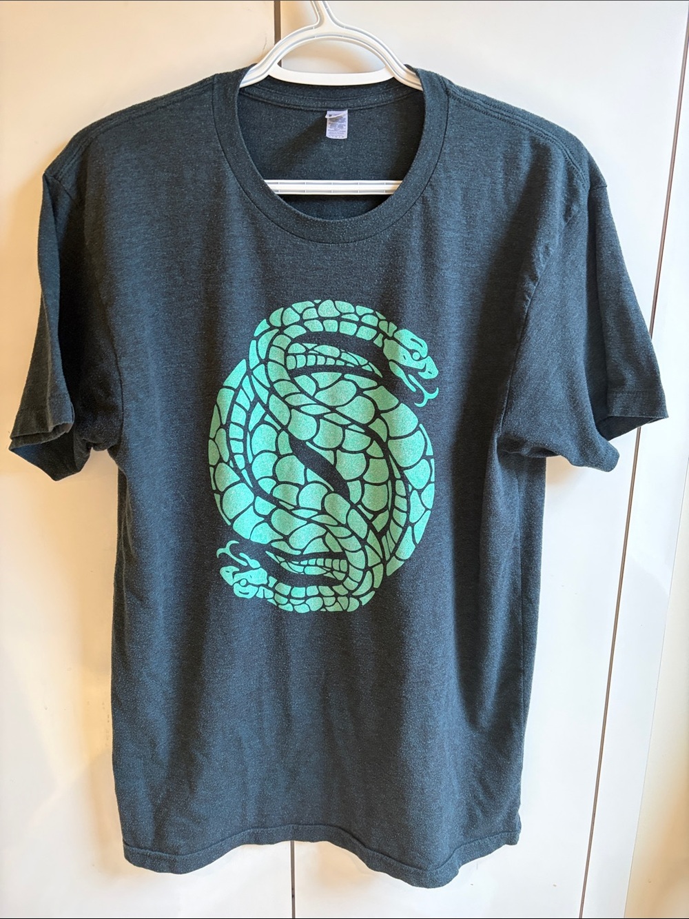 American Apparel charcoal Tee Destiny Gambit Graphic